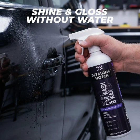 Professional-Grade Waterless Car Wash & Wax Spray