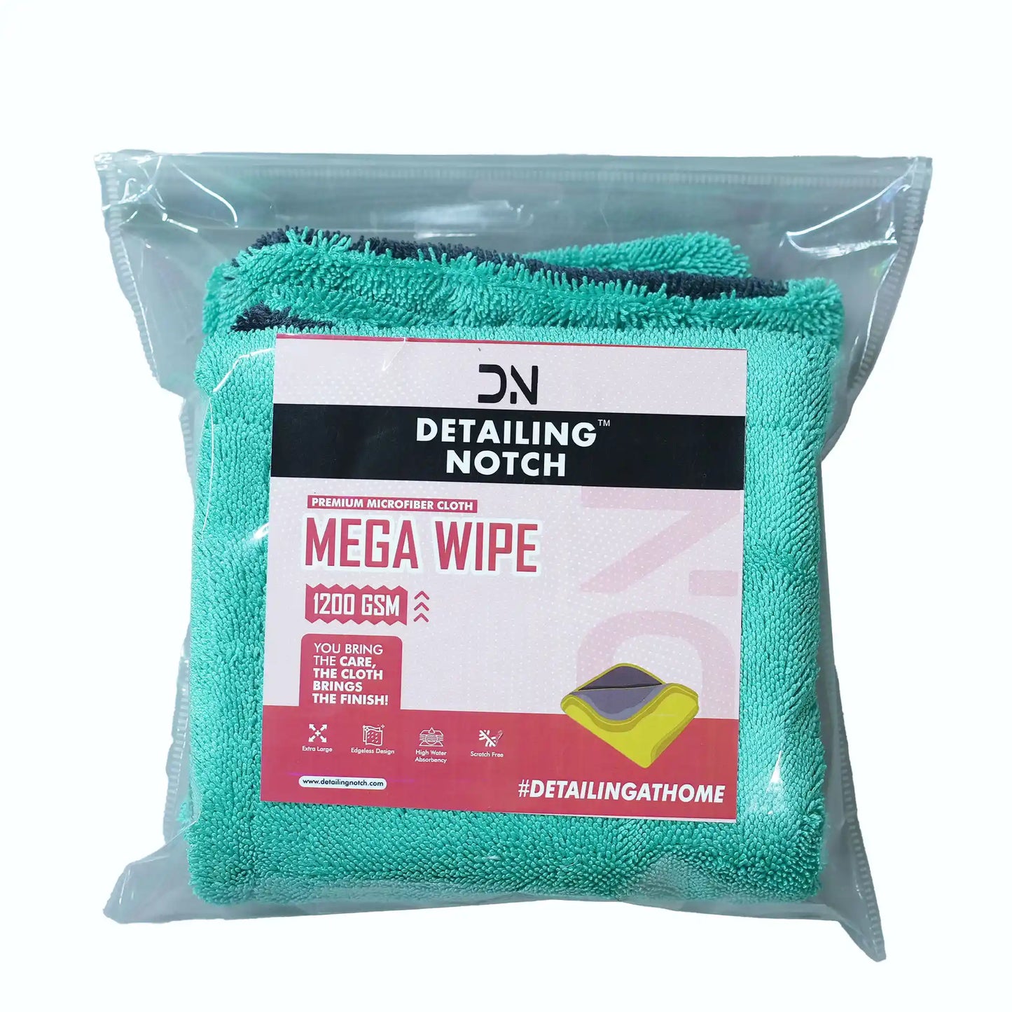 Professional-Grade 1250 GSM Microfiber Towel – Extra Large, High-Density Weave | 70:30 Polyester-Polyamide Blend