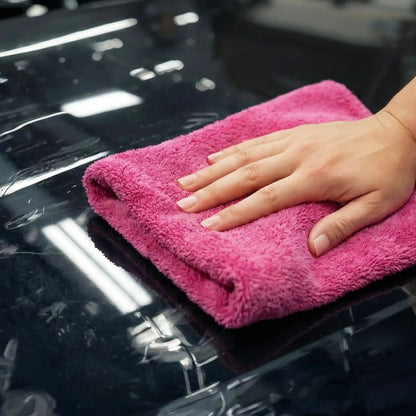 Microfiber Cloth 550 GSM - ScratchFree and UltraSoft | Laser-Cut Edges | Trusted by Detailers