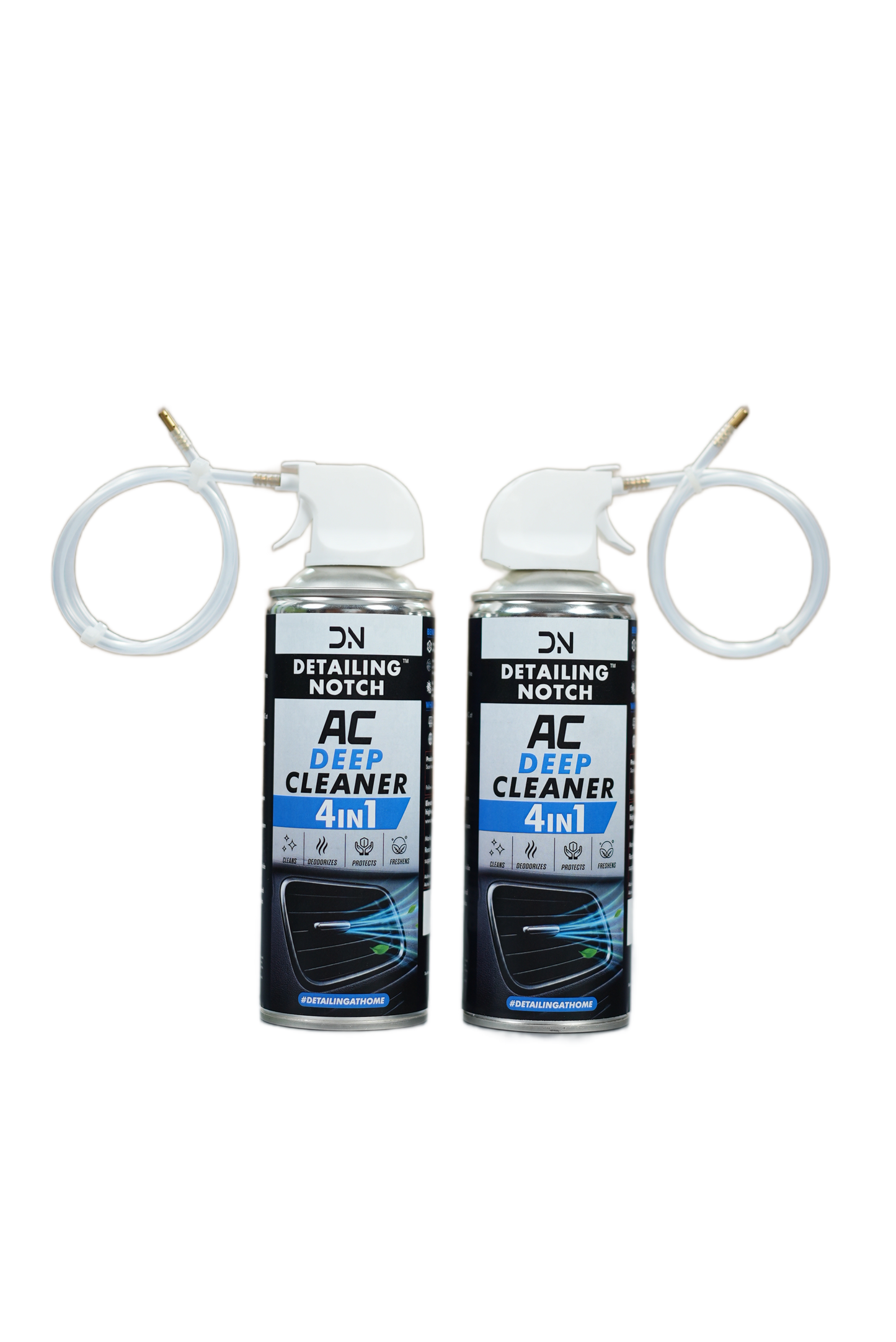 Detailing Notch AC Deep Clean Spray - Increase AC Cooling at Home in Minutes | 4-in-1 - Cleans + Deodorizes + Protects + Freshens