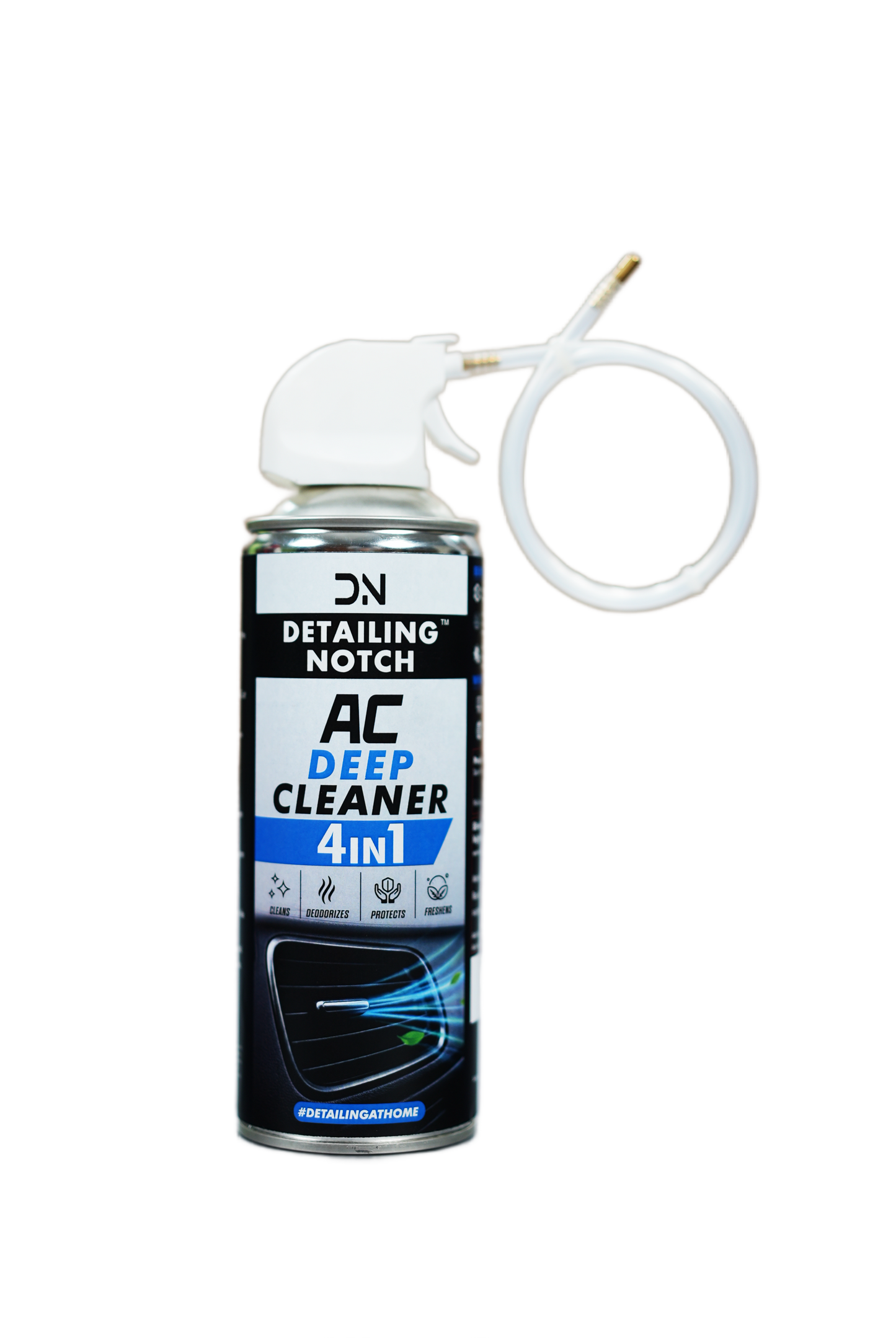 Detailing Notch AC Deep Clean Spray - Increase AC Cooling at Home in Minutes | 4-in-1 - Cleans + Deodorizes + Protects + Freshens