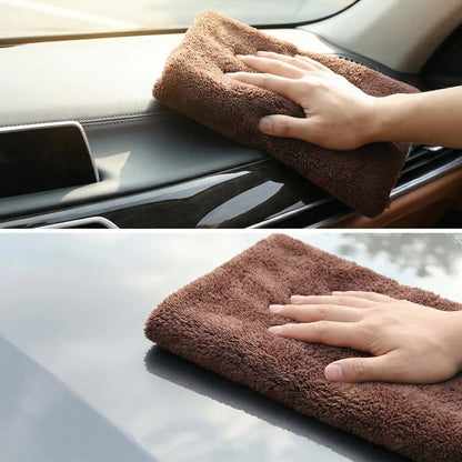 Microfiber Cloth 550 GSM - ScratchFree and UltraSoft | Laser-Cut Edges | Trusted by Detailers