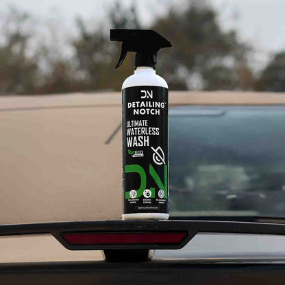 Ultimate Waterless Wash (Multipurpose) - Crystal Tank Shine for Bikes & Waterless Car Cleaner