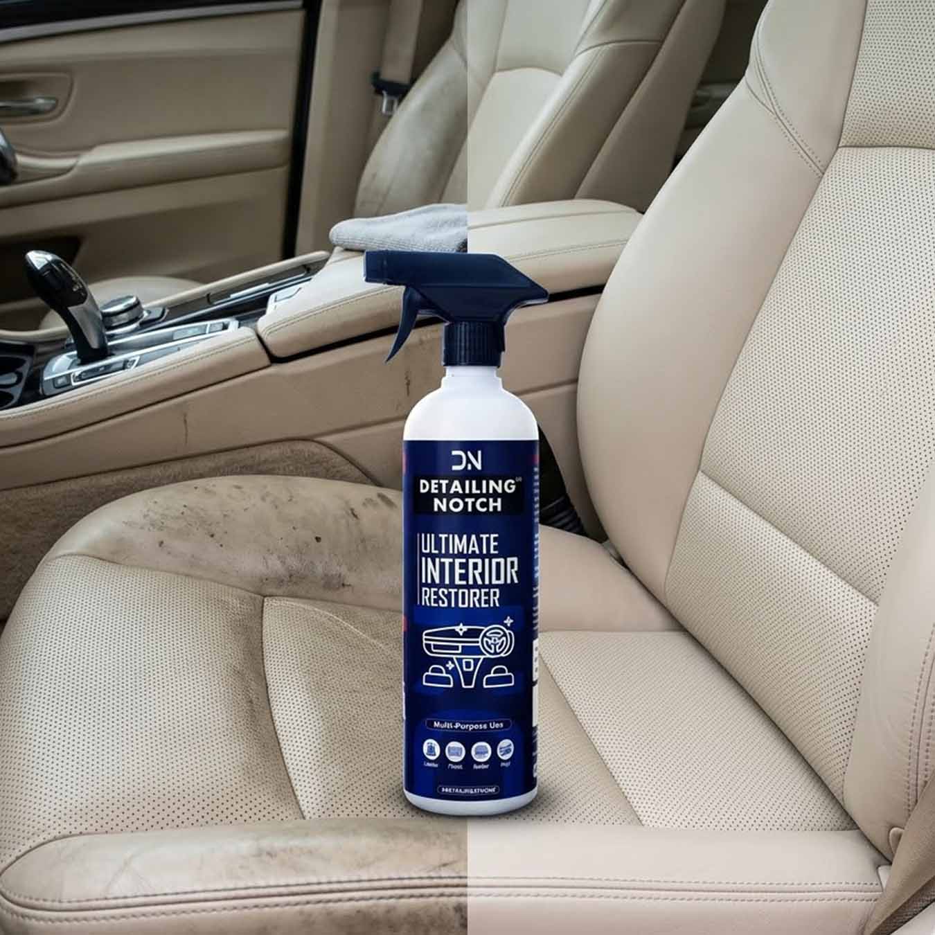Ultimate Interior Restorer — Restores Leather, Plastic, Rubber & Vinyl Like New