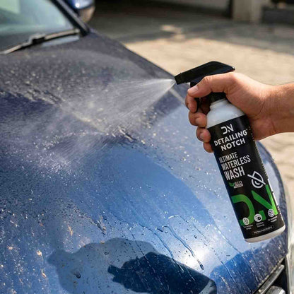 Ultimate Waterless Wash (Multipurpose) - Crystal Tank Shine for Bikes & Waterless Car Cleaner