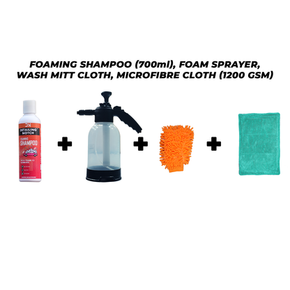 Thick Foam High-Gloss Shampoo for Cars & Bikes