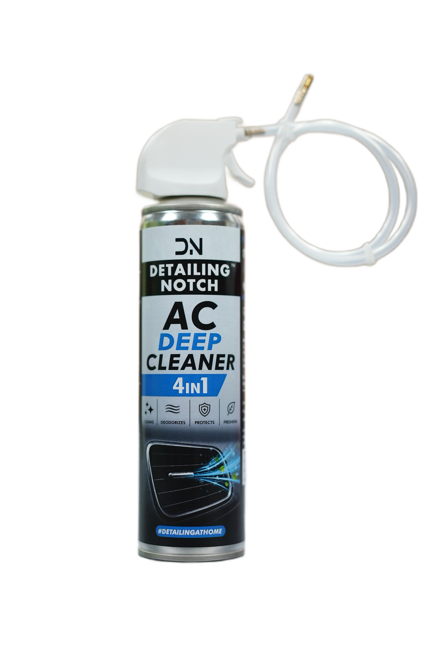 Detailing Notch AC Deep Clean Spray - Increase AC Cooling at Home in Minutes | 4-in-1 - Cleans + Deodorizes + Protects + Freshens