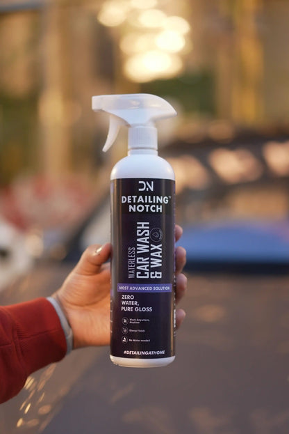 Professional-Grade Waterless Car Wash & Wax Spray