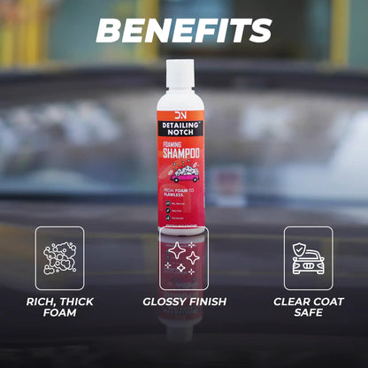 Thick Foam High-Gloss Shampoo for Cars & Bikes