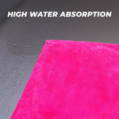 Microfiber Cloth 550 GSM - ScratchFree and UltraSoft | Laser-Cut Edges | Trusted by Detailers