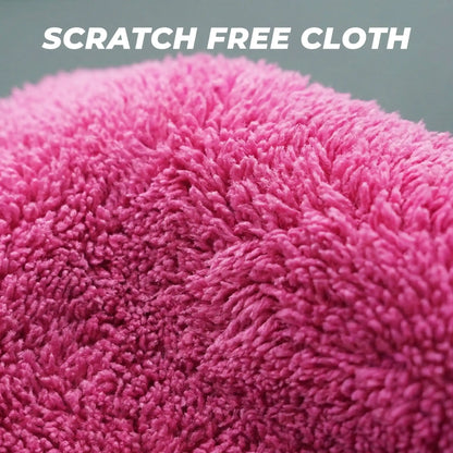 Microfiber Cloth 550 GSM - ScratchFree and UltraSoft | Laser-Cut Edges | Trusted by Detailers