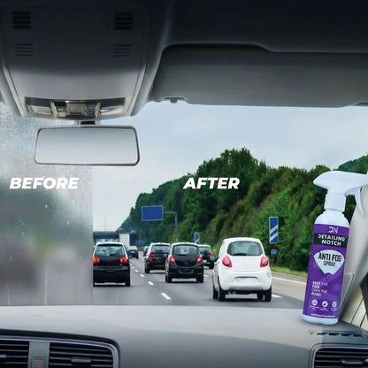 Anti-Fog + Glass Cleaner Kit (Graphene Infused) | Detailing Notch