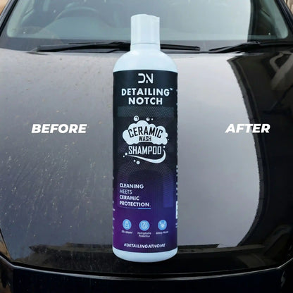 Hybrid Ceramic-Infused Shampoo | Ultra Gloss Finish & Hydrophobic Protection