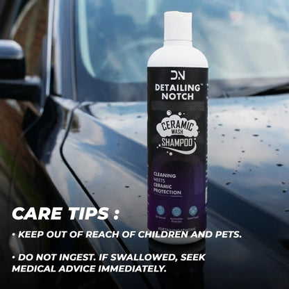Hybrid Ceramic-Infused Shampoo | Ultra Gloss Finish & Hydrophobic Protection