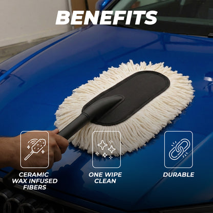 Microfiber Duster with Advanced Ceramic Wax-Coating