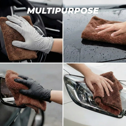 Microfiber Cloth 550 GSM - ScratchFree and UltraSoft | Laser-Cut Edges | Trusted by Detailers