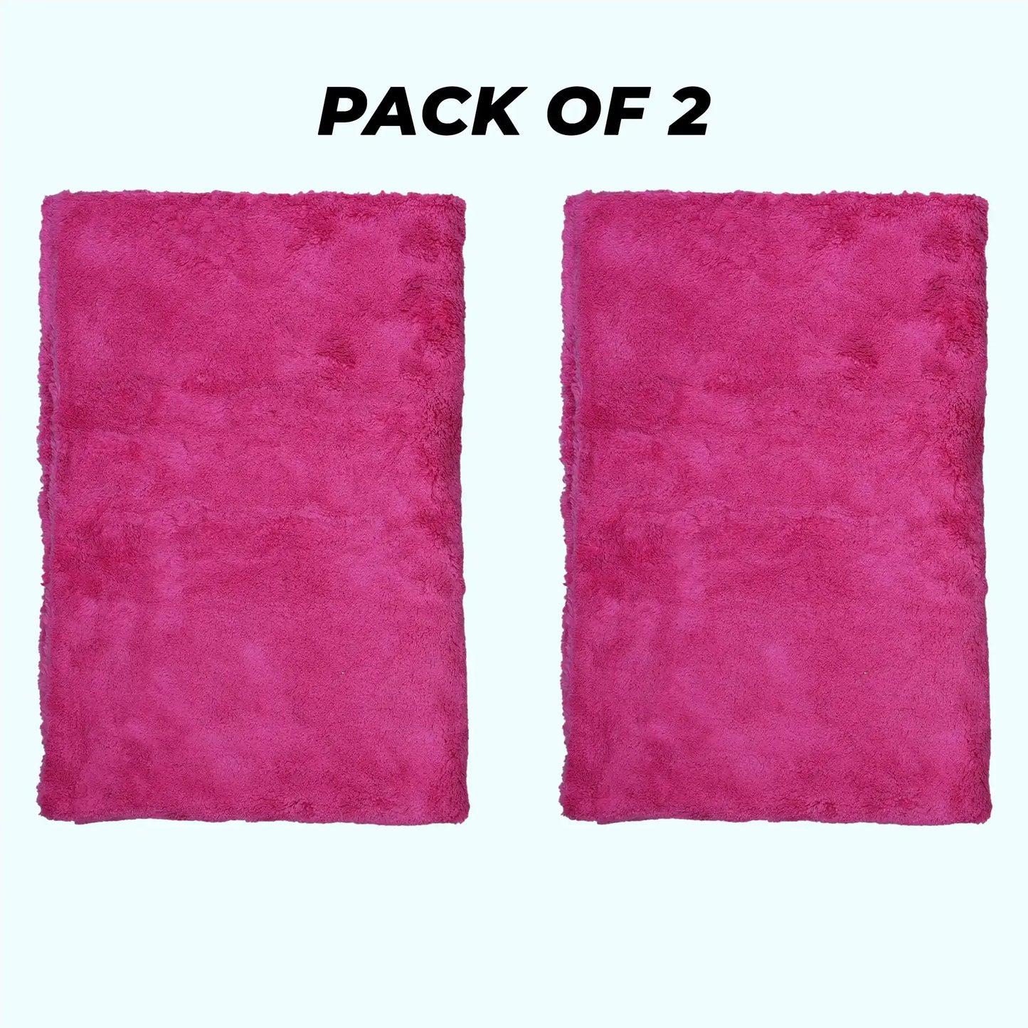 Microfiber Cloth 550 GSM - ScratchFree and UltraSoft | Laser-Cut Edges | Trusted by Detailers