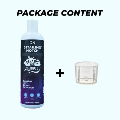 Hybrid Ceramic-Infused Shampoo | Ultra Gloss Finish & Hydrophobic Protection