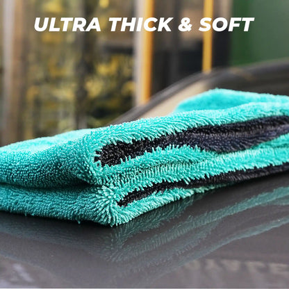 Professional-Grade 1250 GSM Microfiber Towel – Extra Large, High-Density Weave | 70:30 Polyester-Polyamide Blend