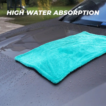 Professional-Grade 1250 GSM Microfiber Towel – Extra Large, High-Density Weave | 70:30 Polyester-Polyamide Blend